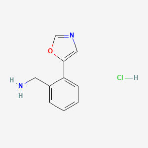 2-(5-Oxazolyl)benzylamine Hydrochloride