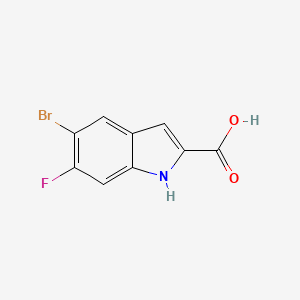 5-Bromo-6-fluoro-1H-indole-2-carboxylic acid