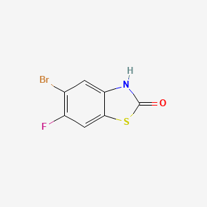 5-Bromo-6-fluorobenzo[d]thiazol-2(3H)-one