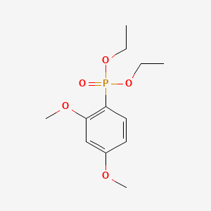 molecular formula C12H19O5P B13709358 Diethyl (2,4-Dimethoxyphenyl)phosphonate 