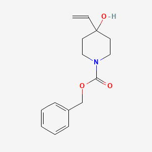 4-Hydroxy-4-vinyl-piperidine-1-carboxylic acid benzyl ester