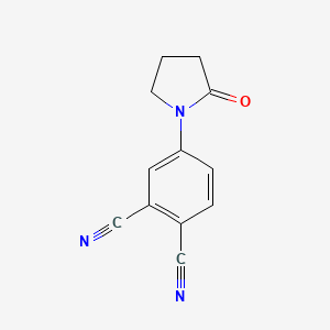 4-(2-Oxo-1-pyrrolidinyl)phthalonitrile