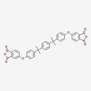 5-[4-[2-[4-[2-[4-[(1,3-Dioxo-2-benzofuran-5-yl)oxy]phenyl]propan-2-yl]phenyl]propan-2-yl]phenoxy]-2-benzofuran-1,3-dione