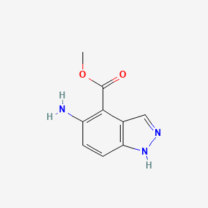 methyl 5-amino-1H-indazole-4-carboxylate