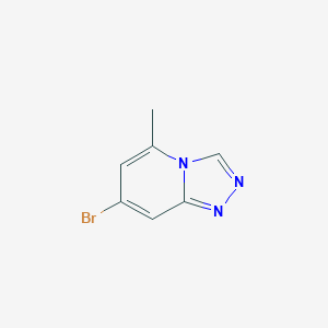 7-Bromo-5-methyl-[1,2,4]triazolo[4,3-a]pyridine