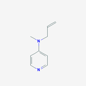 molecular formula C9H12N2 B137096 N-Methyl-N-prop-2-enylpyridin-4-amine CAS No. 128823-44-9