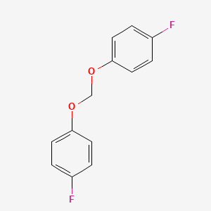 molecular formula C13H10F2O2 B13709617 Bis(4-fluorophenoxy)methane 