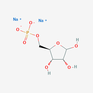 molecular formula C5H9Na2O8P B13709632 D-Ribofuranose-5-phosphoric acid sodium salt 