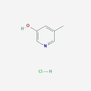 molecular formula C6H8ClNO B13709650 5-Methylpyridin-3-ol hydrochloride CAS No. 5424-41-9