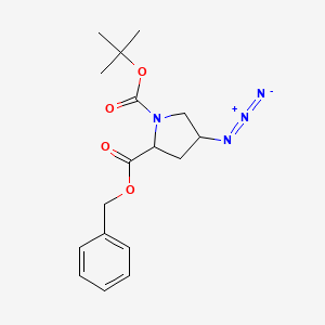 (2S,4R)-4-Azido-1-Boc-2-Cbz-pyrrolidine