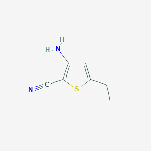 3-Amino-2-cyano-5-ethylthiophene