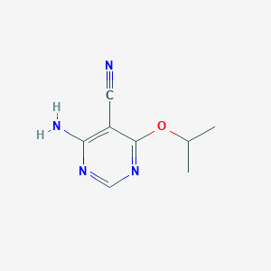 4-Amino-6-isopropoxypyrimidine-5-carbonitrile