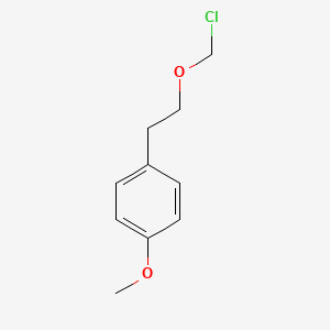 4-[2-(Chloromethoxy)ethyl]anisole