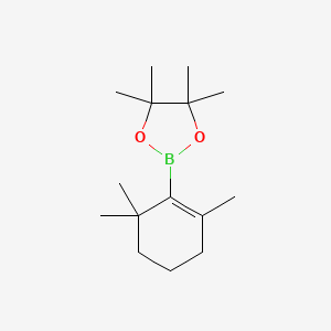 molecular formula C15H27BO2 B13709708 2,6,6-Trimethylcyclohexene-1-boronic Acid Pinacol Ester 