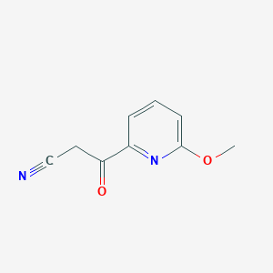 3-(6-Methoxy-2-pyridyl)-3-oxopropanenitrile