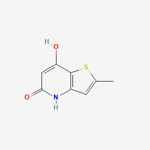 2-Methylthieno[3,2-B]pyridine-5,7-diol