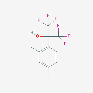 1,1,1,3,3,3-Hexafluoro-2-(4-iodo-2-methylphenyl)-2-propanol