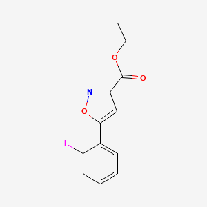 Ethyl 5-(2-Iodophenyl)isoxazole-3-carboxylate