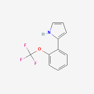 2-[2-(Trifluoromethoxy)phenyl]pyrrole