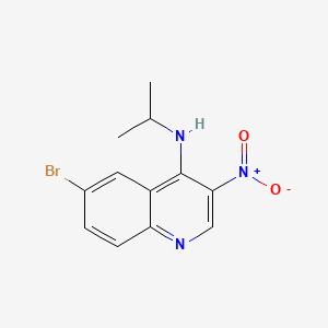 6-Bromo-N-isopropyl-3-nitroquinolin-4-amine