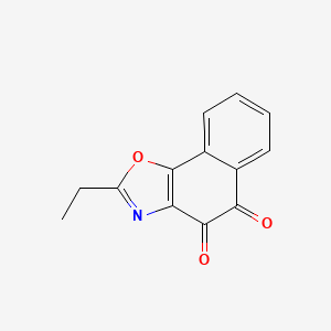 molecular formula C13H9NO3 B13710029 2-Ethylnaphtho[2,1-d]oxazole-4,5-dione 