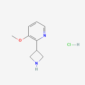 2-(3-Azetidinyl)-3-methoxypyridine Hydrochloride