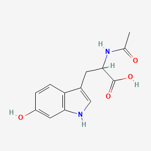 molecular formula C13H14N2O4 B13710117 N-Acetyl-6-hydroxy-DL-tryptophan 