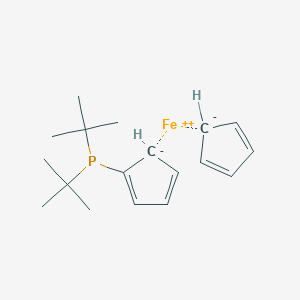 molecular formula C18H27FeP B13710157 Di-tert-butylphosphinylferrocen 