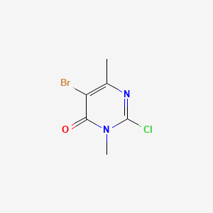 5-Bromo-2-chloro-3,6-dimethylpyrimidin-4(3H)-one