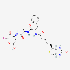 molecular formula C27H36FN5O7S B13710170 Biotin-FA-FMK 