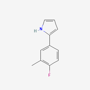 2-(4-Fluoro-3-methylphenyl)pyrrole