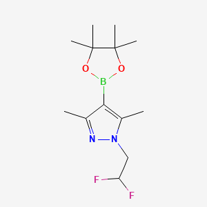 1-(2,2-Difluoroethyl)-3,5-dimethylpyrazole-4-boronic Acid pinacol Ester