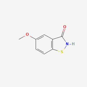 molecular formula C8H7NO2S B13710357 5-Methoxybenzo[d]isothiazol-3(2H)-one 