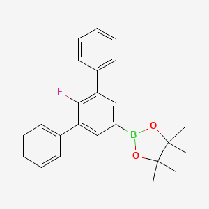 2-(4-fluoro-3,5-diphenylphenyl)-4,4,5,5-tetramethyl-1,3,2-dioxaborolane