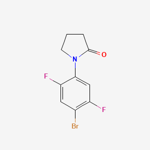 1-(4-Bromo-2,5-difluorophenyl)-2-pyrrolidinone