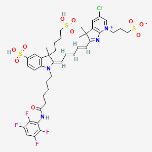 molecular formula C42H47ClF4N4O10S3 B13710470 APDye 680 TFP Ester 