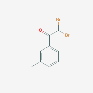 2,2-Dibromo-1-(3-methylphenyl)ethanone