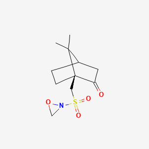 molecular formula C11H17NO4S B13710554 (1S)-7,7-dimethyl-1-(oxaziridin-2-ylsulfonylmethyl)bicyclo[2.2.1]heptan-2-one 