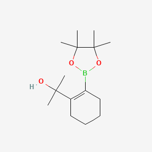 2-(2-Hydroxy-2-propyl)cyclohexene-1-boronic Acid Pinacol Ester