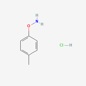 molecular formula C7H10ClNO B13710610 o-(p-Tolyl)hydroxylamine hydrochloride 