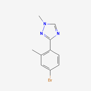 3-(4-Bromo-2-methylphenyl)-1-methyl-1H-1,2,4-triazole