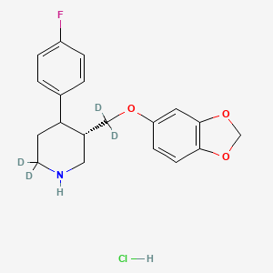 molecular formula C19H21ClFNO3 B13710661 1217753-24-6 (Unlabeled) 