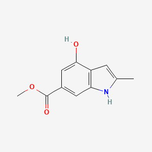 Methyl 4-Hydroxy-2-methyl-1H-indole-6-carboxylate