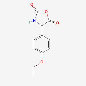 molecular formula C11H11NO4 B13710753 4-(4-Ethoxyphenyl)oxazolidine-2,5-dione 