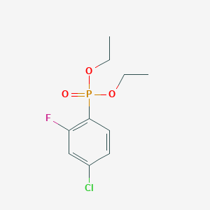 Diethyl (4-Chloro-2-fluorophenyl)phosphonate