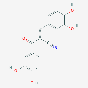 3-(3,4-Dihydroxyphenyl)-2-[(3,4-dihydroxyphenyl)-oxomethyl]-2-propenenitrile