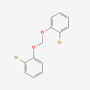 molecular formula C13H10Br2O2 B13710776 Bis(2-bromophenoxy)methane 