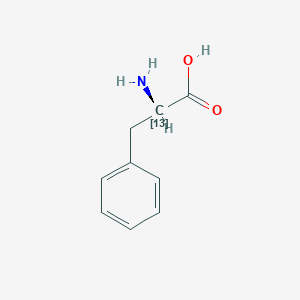 molecular formula C9H11NO2 B137108 L-苯丙氨酸 (2-13C) CAS No. 136056-01-4