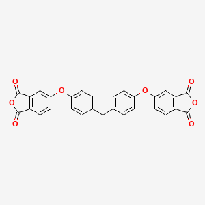 5-[4-[[4-[(1,3-dioxo-2-benzofuran-5-yl)oxy]phenyl]methyl]phenoxy]-2-benzofuran-1,3-dione