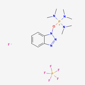 1-Benzotriazolyloxy-tris(dimethylamino)phosphonium; pentafluorophosphorane; fluoride